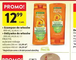 Intermarche Fructis szampon/odżywka oferta