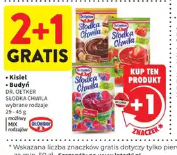 Intermarche Dr. Oetker Kisiel / Budyń Słodka Chwila oferta