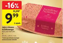 Intermarche Kotlina Natury Jaja z chowu ściółkowego oferta