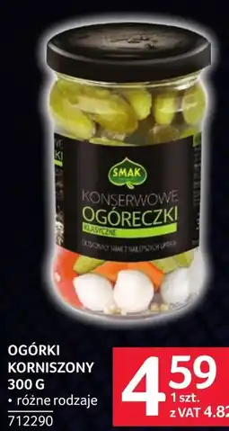 Selgros Ogórki konserwowe Smak oferta
