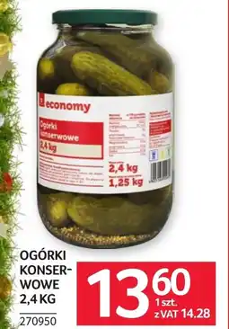 Selgros Ogórki Economy oferta