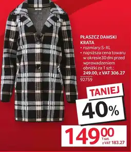Selgros Płaszcz damski O oferta