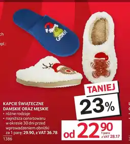 Selgros Kapcie oferta