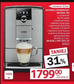 Selgros Ekspres do kawy Nivona oferta