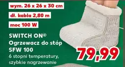 Kaufland Ogrzewacz stóp Switch On oferta