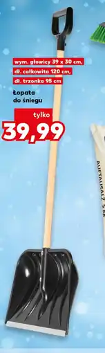 Kaufland Łopata do śniegu oferta
