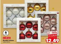 Kaufland Bombki Vitbis oferta