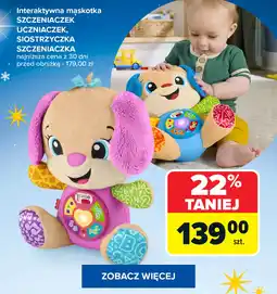 Carrefour Interaktywna maskotka SZCZENIACZEK UCZNIACZEK, SIOSTRZYCZKA SZCZENIACZKA oferta