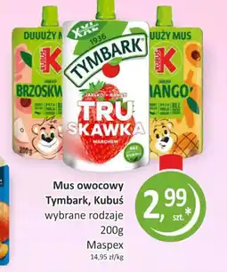Passa Mus owocowy Tymbark, Kubuś oferta
