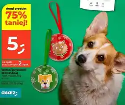Dealz Bombka z przysmakami dla kota lub psa oferta