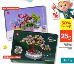 Dealz Klocki kwiaty (różne rodzaje) oferta