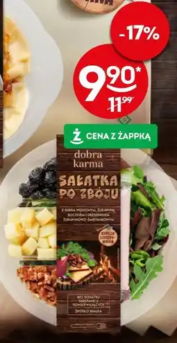Żabka Sałatka po zbóju z serem, mięsem, żurawiną, boczkiem i dressingiem żurawinowo-sezamowym oferta