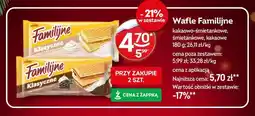 Żabka Wafle Familijne oferta