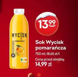 Żabka Sok Wycisk pomarańcza oferta