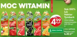 Żabka Sok 100% lub Nektar Tymbark oferta