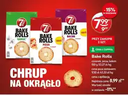 Żabka Bake Rolls (czosnek, pizza, bekon) oferta