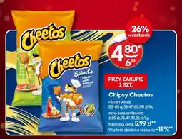 Żabka Chipsy Cheetos oferta