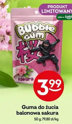 Żabka Guma do żucia balonowa sakura oferta