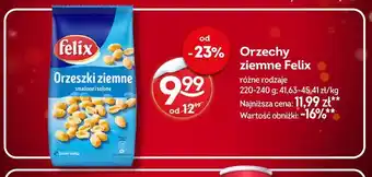 Żabka Orzeszki ziemne Felix oferta
