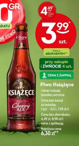 Żabka Piwo Książęce Cherry Ale oferta