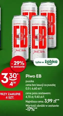 Żabka Piwo EB oferta