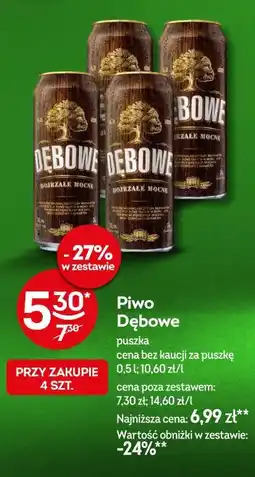 Żabka Piwo Dębowe puszka oferta