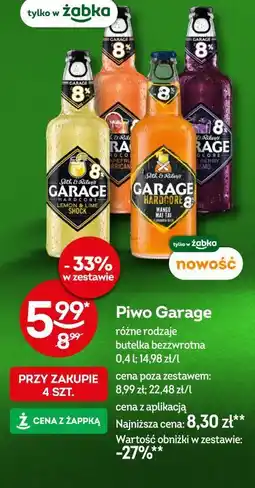 Żabka Piwo Garage oferta