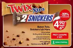 Żabka Baton Twix, Snickers lub Mars oferta