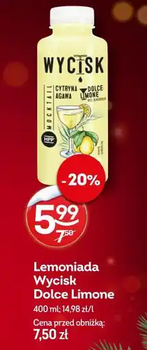 Żabka Lemoniada Wycisk Dolce Limone oferta