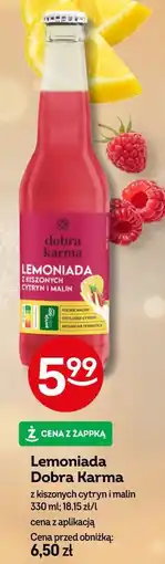 Żabka Lemoniada Dobra Karma z kiszonych cytryn i malin oferta