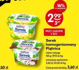 Żabka Serek homogenizowany Piątnica oferta
