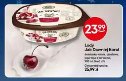Żabka Lody Jak Dawniej Koral oferta