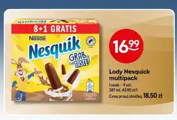 Żabka Lody Nesquik multipack oferta