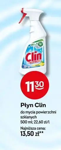 Żabka Płyn Clin do mycia powierzchni szklanych oferta