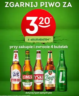 Żabka Żywiec, Łomża, Tyskie, Zatecky, Lech oferta