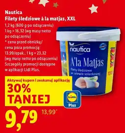 Lidl Filety śledziowe à la matjas, XXL Nautica oferta