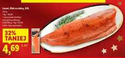 Lidl Łosoś, filet ze skórą, XXL Lidl oferta