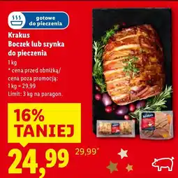 Lidl Boczek do pieczenia Krakus oferta