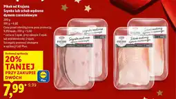 Lidl Schab wędzony dymem czereśniowym 200g Pikok od Krajana oferta