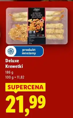 Lidl Krewetki 186g Deluxe oferta
