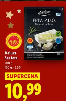 Lidl Ser feta 200g Deluxe oferta