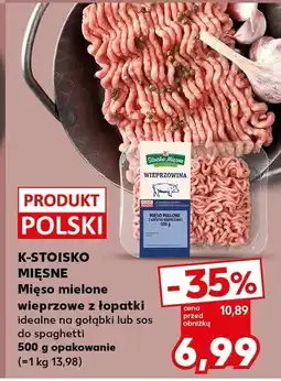 Kaufland Mięso mielone wieprzowe z łopatki Kaufland oferta