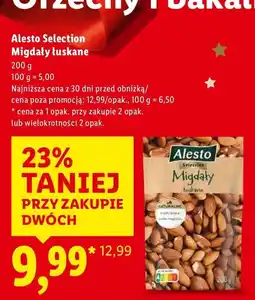 Lidl Migdały łuskane Alesto Selection oferta