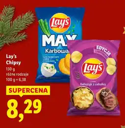 Lidl Chipsy Lay's, różne rodzaje oferta