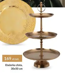 Agata Meble Etażerka złota oferta