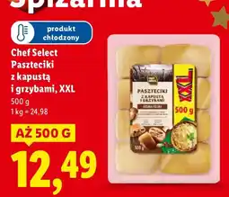 Lidl Pasztetciki z kapustą i grzybami, XXL, 500 g Chef Select oferta