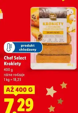 Lidl Krokiety różne rodzaje, 400 g Chef Select oferta