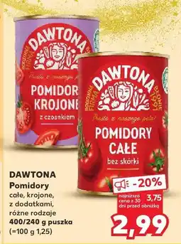 Kaufland Pomidory całe DAWTONA oferta