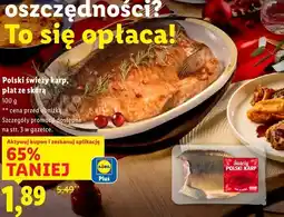 Lidl Karp polski świeży, płat ze skórą Lidl oferta