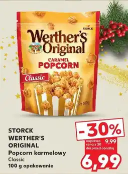Kaufland Popcorn karmelowy Classic WERTHER'S ORIGINAL STORCK WERTHER'S ORIGINAL oferta